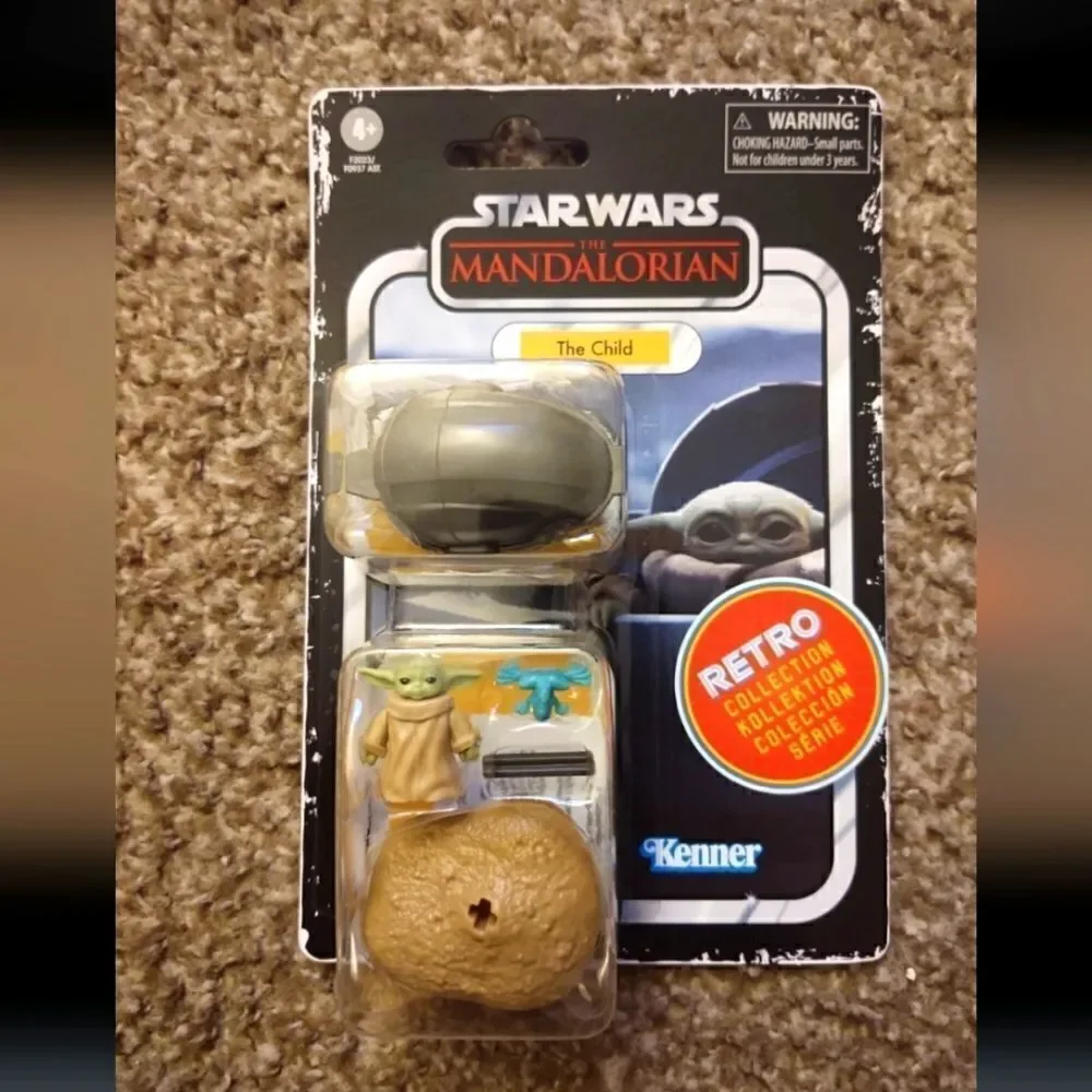 Star Wars Mandalorian Retro The Child Action Figure, BRAND NEW SEALED